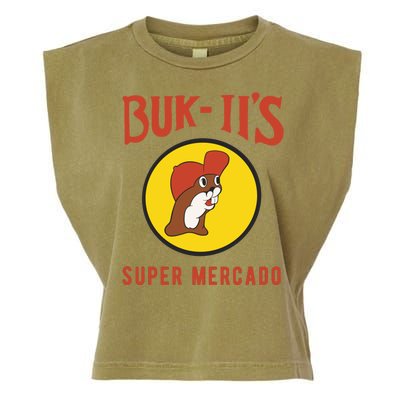 Bukiis Super Mercado Garment-Dyed Women's Muscle Tee