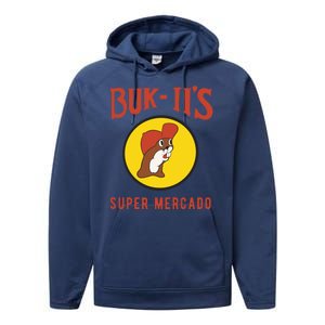 Bukiis Super Mercado Performance Fleece Hoodie