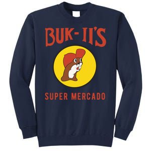 Bukiis Super Mercado Tall Sweatshirt