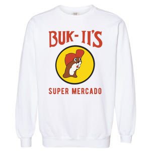 Bukiis Super Mercado Garment-Dyed Sweatshirt