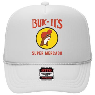 Bukiis Super Mercado High Crown Mesh Back Trucker Hat