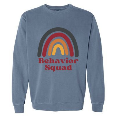 Behavior Squad Meaningful Gift Garment-Dyed Sweatshirt