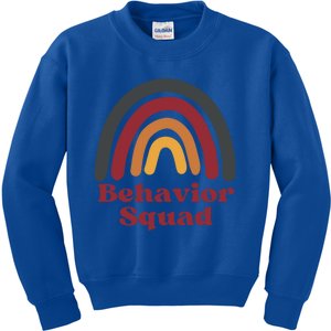 Behavior Squad Meaningful Gift Kids Sweatshirt