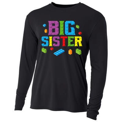 Big Sister Master Builder Building Bricks Blocks Family Set Cooling Performance Long Sleeve Crew