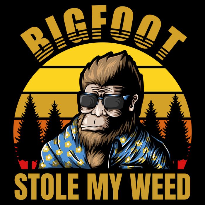 Bigfoot Stole My Weed Impact Tech Backpack