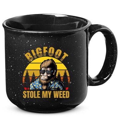 Bigfoot Stole My Weed 15oz Campfire Ceramic Mug