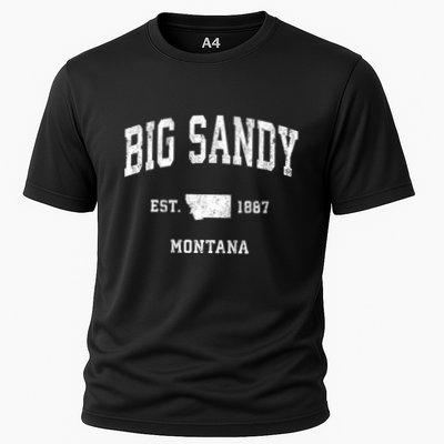 Big Sandy Montana Mt Vintage Athletic Sports Performance Shirt