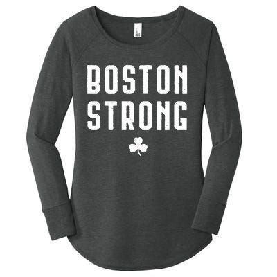 Boston Strong Marathon Memorial Women's Perfect Tri Tunic Long Sleeve Shirt