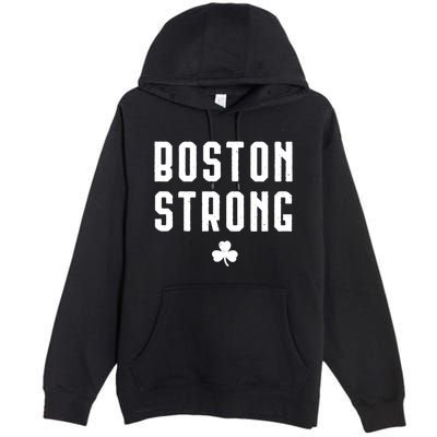 Boston Strong Marathon Memorial Premium Pullover Hoodie