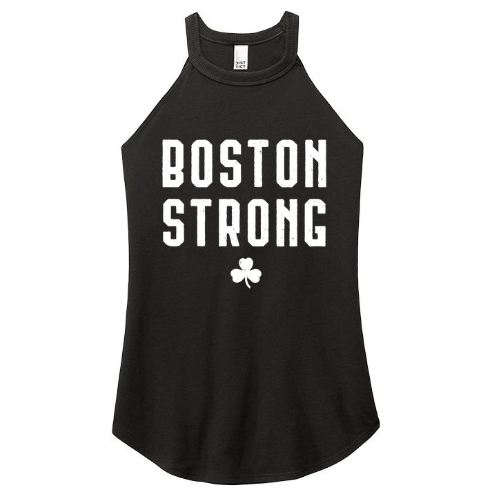 Boston Strong Marathon Memorial Women's Perfect Tri Rocker Tank