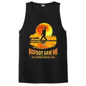 Bigfoot Saw Me But Nobody Believes Him Bigfoot Night Stroll PosiCharge Competitor Tank