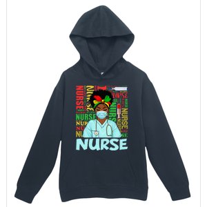 Black Strong Nurse Afro Love Melanin African American Urban Pullover Hoodie