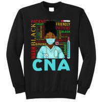 Black Strong Nurse CNA Afro Melanin African American Sweatshirt