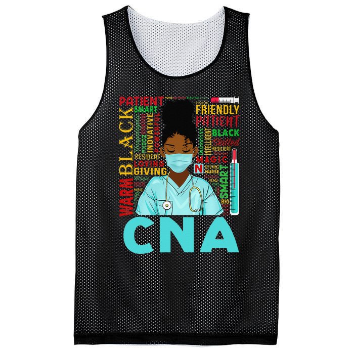 Black Strong Nurse CNA Afro Melanin African American Mesh Reversible Basketball Jersey Tank