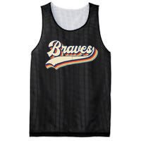 Braves Sports Name Vintage Retro Gift  Mesh Reversible Basketball Jersey Tank