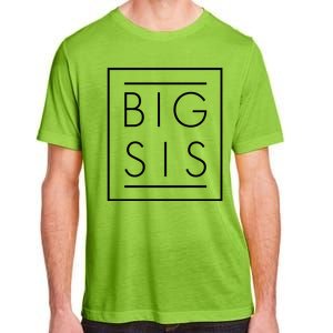 Big Sis New Baby Sibling Adult ChromaSoft Performance T-Shirt