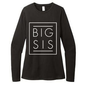 Big Sis New Baby Sibling Womens CVC Long Sleeve Shirt