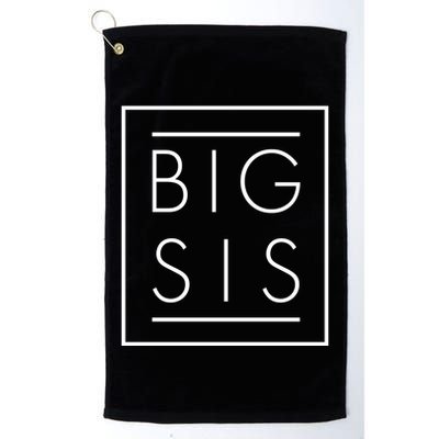 Big Sis New Baby Sibling Golf Towel