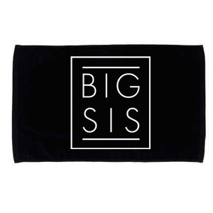 Big Sis New Baby Sibling Microfiber Hand Towel