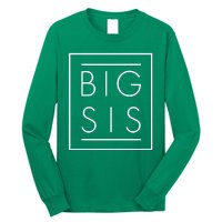 Big Sis New Baby Sibling Long Sleeve Shirt