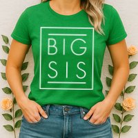Big Sis New Baby Sibling Womens T-Shirt