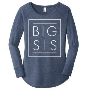 Big Sis New Baby Sibling Women's Perfect Tri Tunic Long Sleeve Shirt