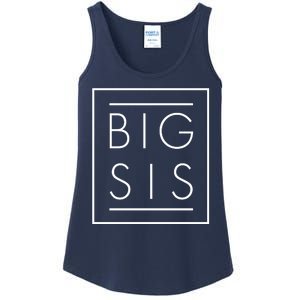 Big Sis New Baby Sibling Ladies Essential Tank