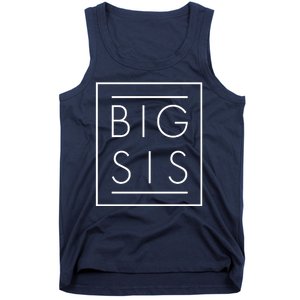 Big Sis New Baby Sibling Tank Top