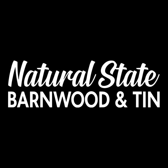 Ben Shapiro Natural State Barnwood & Tin 7-Panel Snapback Hat