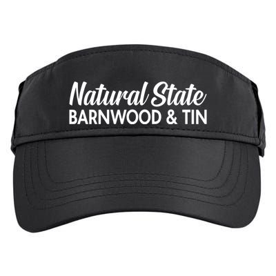Ben Shapiro Natural State Barnwood & Tin Adult Drive Performance Visor