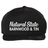 Ben Shapiro Natural State Barnwood & Tin Wool Snapback Cap