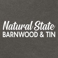 Ben Shapiro Natural State Barnwood & Tin Cotton Canvas Backpack