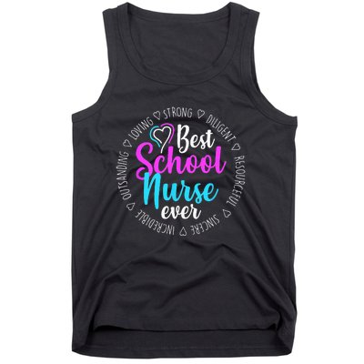 Best School Nurse Ever Appreciation Gift Tank Top