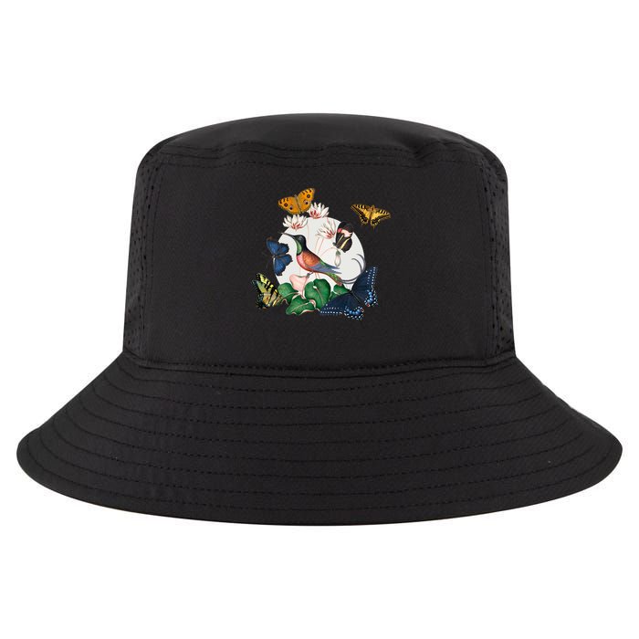 Butterfly Spring Nature Cool Comfort Performance Bucket Hat
