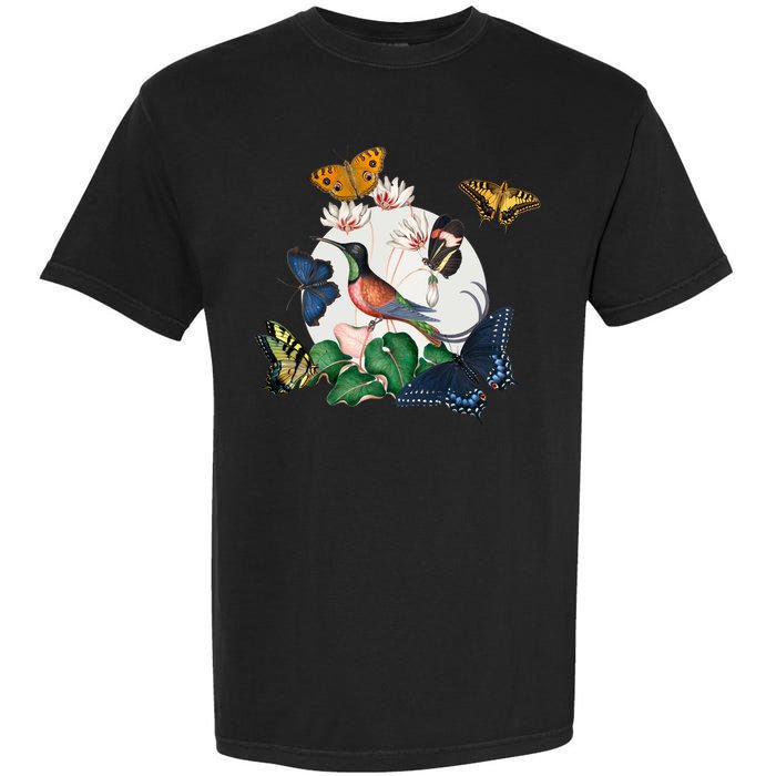 Butterfly Spring Nature Garment-Dyed Heavyweight T-Shirt