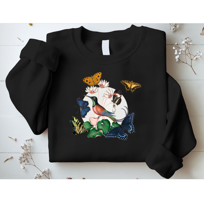 Butterfly Spring Nature Sweatshirt