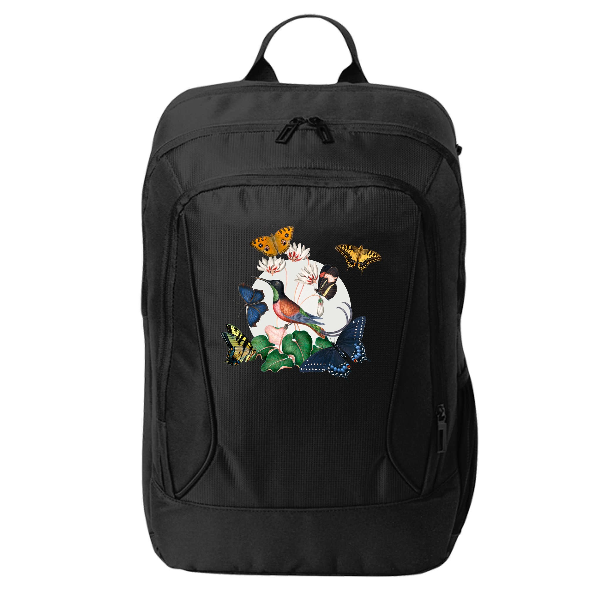 Butterfly Spring Nature City Backpack