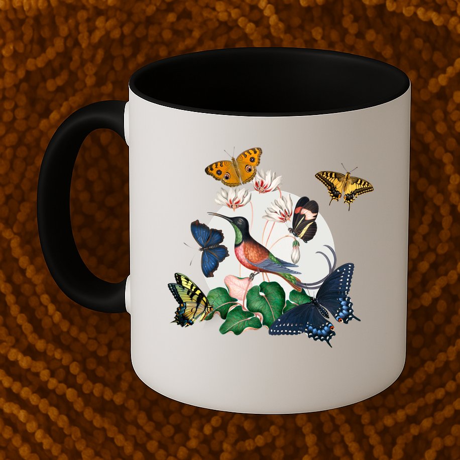 Butterfly Spring Nature Mug