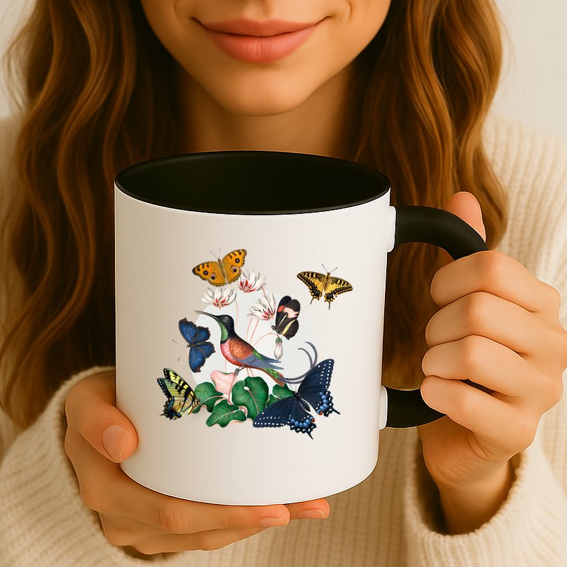 Butterfly Spring Nature Mug
