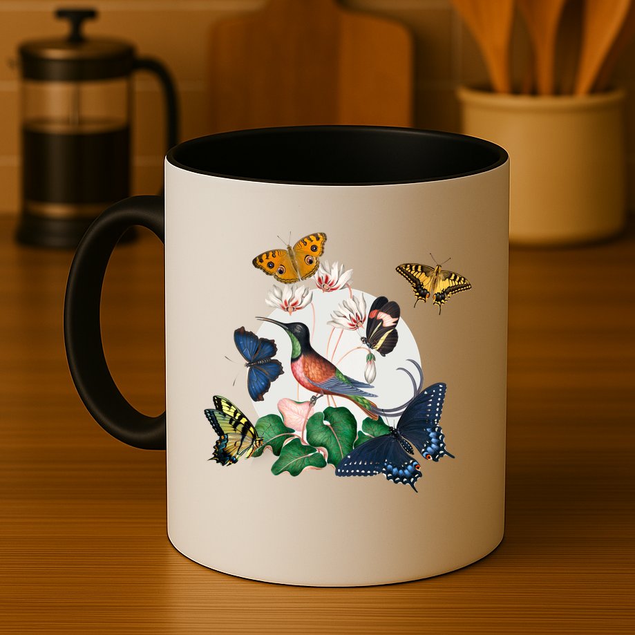 Butterfly Spring Nature Mug