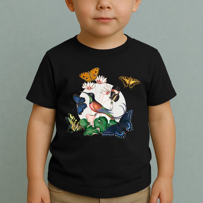 Butterfly Spring Nature Toddler T-Shirt
