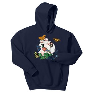 Butterfly Spring Nature Kids Hoodie