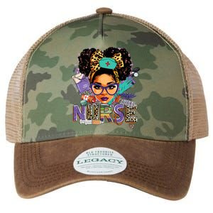 Black Strong Nurse Afro Love Melanin African American Women Legacy Tie Dye Trucker Hat