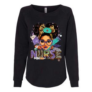 Black Strong Nurse Afro Love Melanin African American Women Womens California Wash Sweatshirt