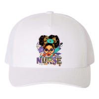 Black Strong Nurse Afro Love Melanin African American Women Yupoong Adult 5-Panel Trucker Hat