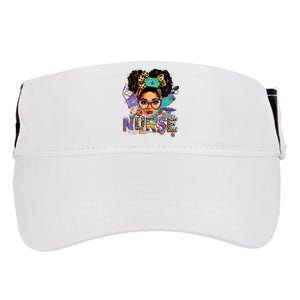 Black Strong Nurse Afro Love Melanin African American Women Adult Drive Performance Visor