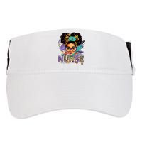 Black Strong Nurse Afro Love Melanin African American Women Adult Drive Performance Visor