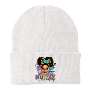 Black Strong Nurse Afro Love Melanin African American Women Knit Cap Winter Beanie