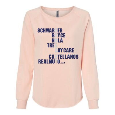 Broad St Names 2024 Schwarber Bryce Womens California Wash Sweatshirt