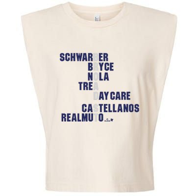 Broad St Names 2024 Schwarber Bryce Garment-Dyed Women's Muscle Tee